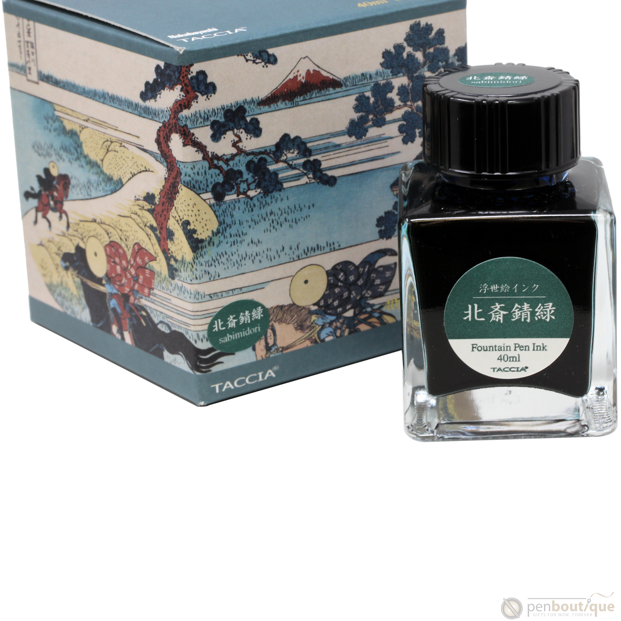 Taccia Ukiyo-e Ink Bottle - 40 ml-Pen Boutique Ltd