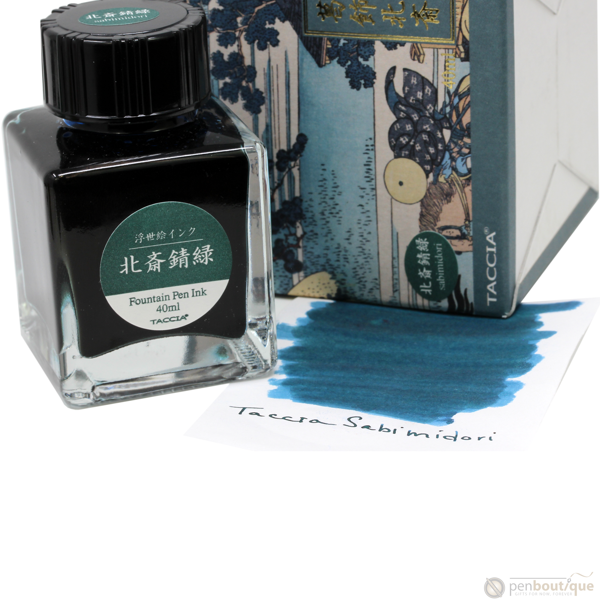 Taccia Ukiyo-e Ink Bottle - 40 ml-Pen Boutique Ltd