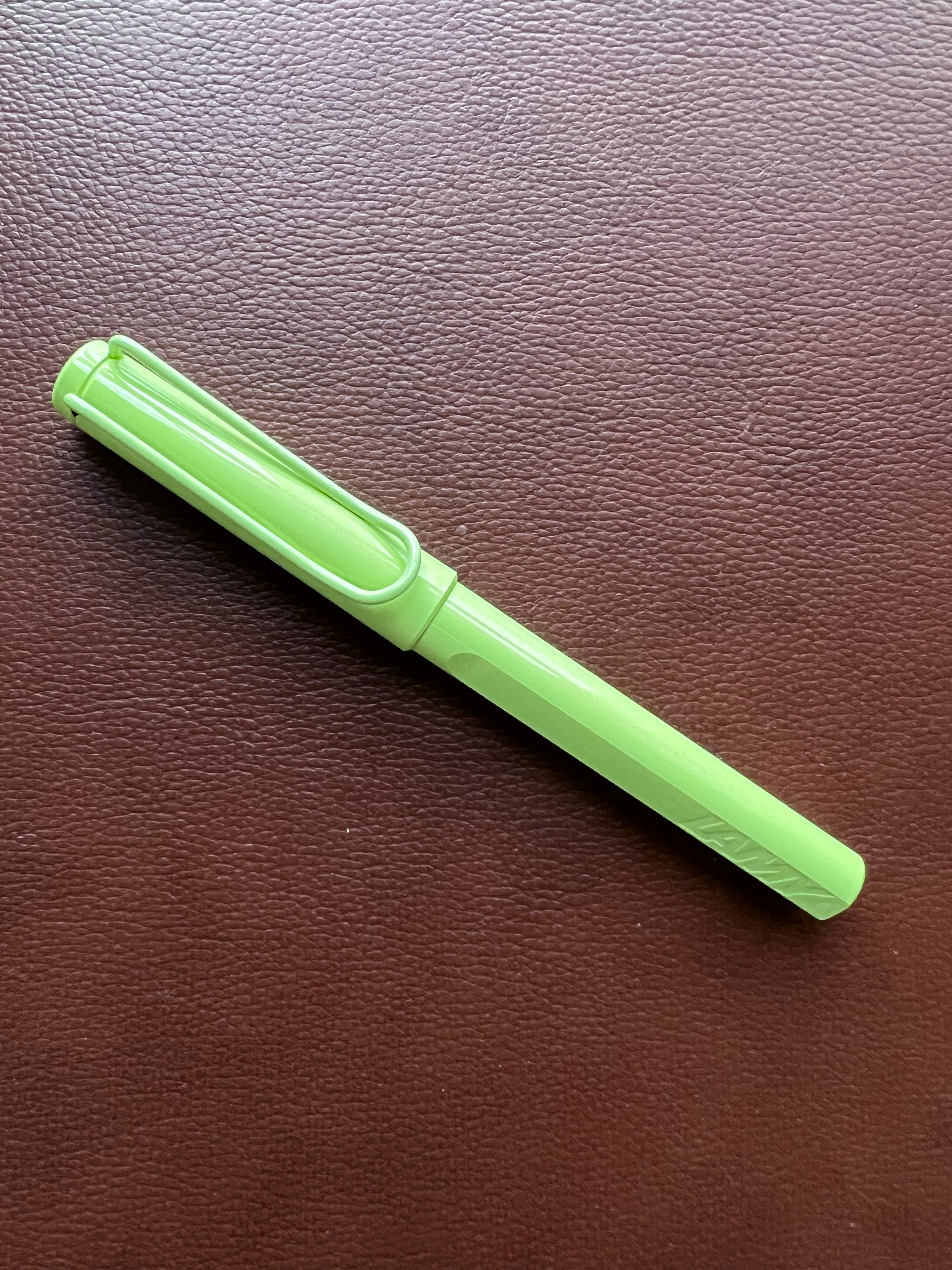Lamy Safari Fountain Pen - Spring Green 2023 (Special Edition)-Pen Boutique Ltd