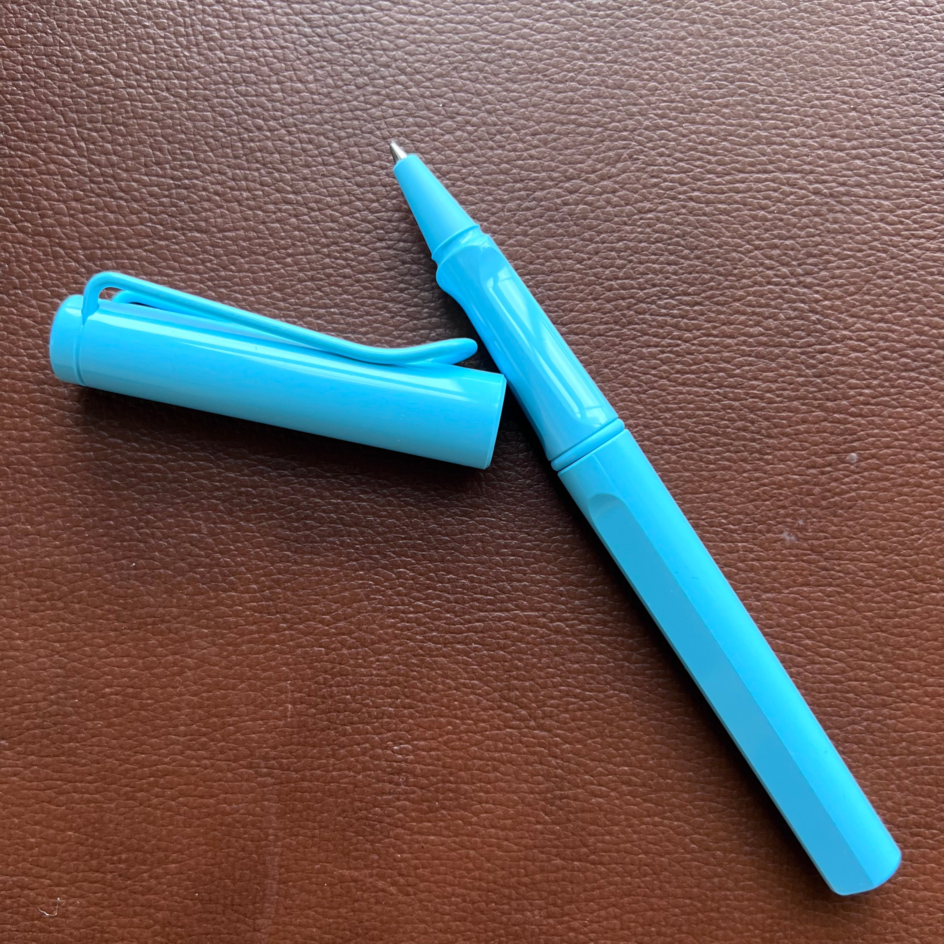 Lamy Safari Rollerball Pen - Aqua Sky 2023 (Special Edition)-Pen Boutique Ltd