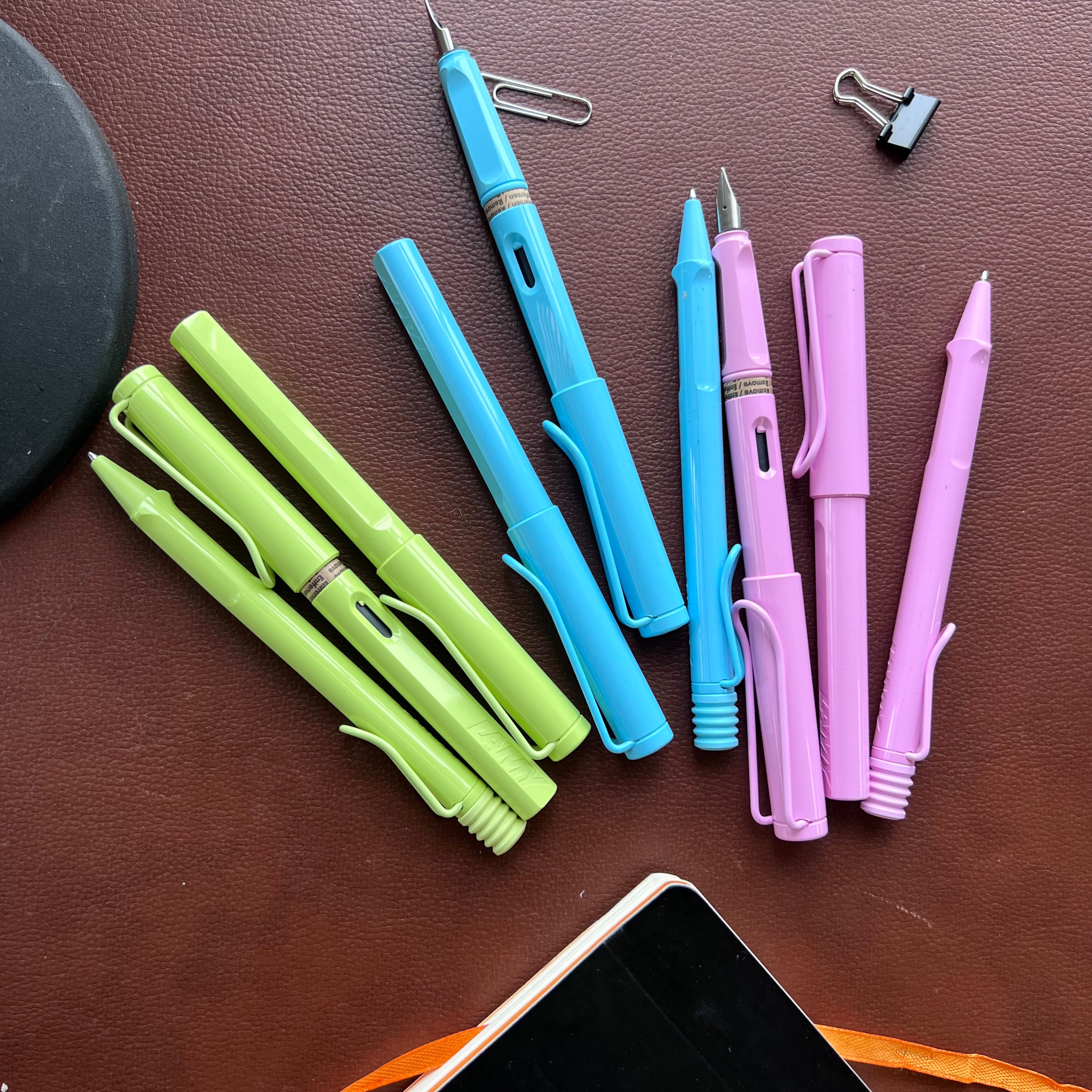Lamy Safari Rollerball Pen - Light Rose 2023 (Special Edition)-Pen Boutique Ltd