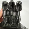 Pen Boutique Three Mini Wise Monkeys Paper Weight with Mask See Hear or Speak No Evil-Pen Boutique Ltd