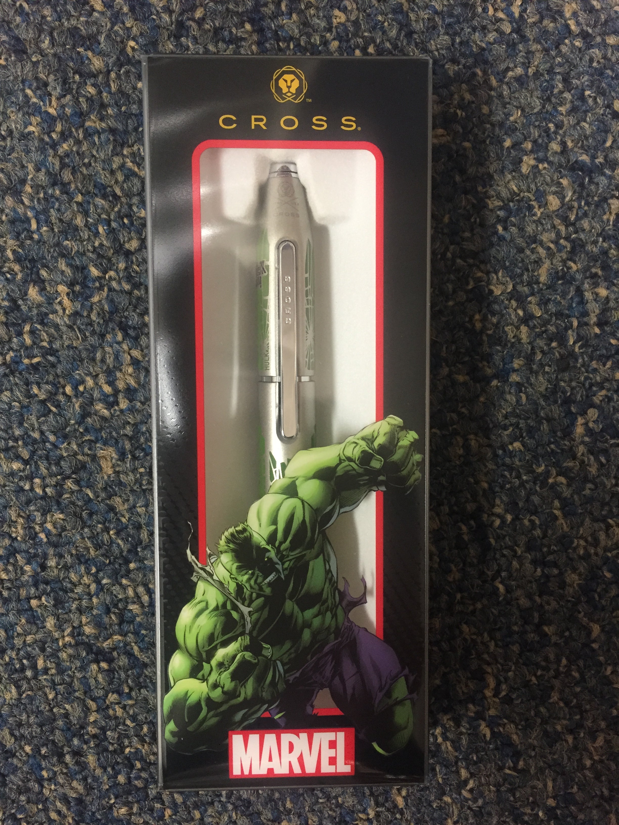 Cross X Marvel Rollerball Pen - Hulk-Pen Boutique Ltd