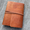 Monk Paper Buffalo Leather Tan Lokta Large Journal-Pen Boutique Ltd