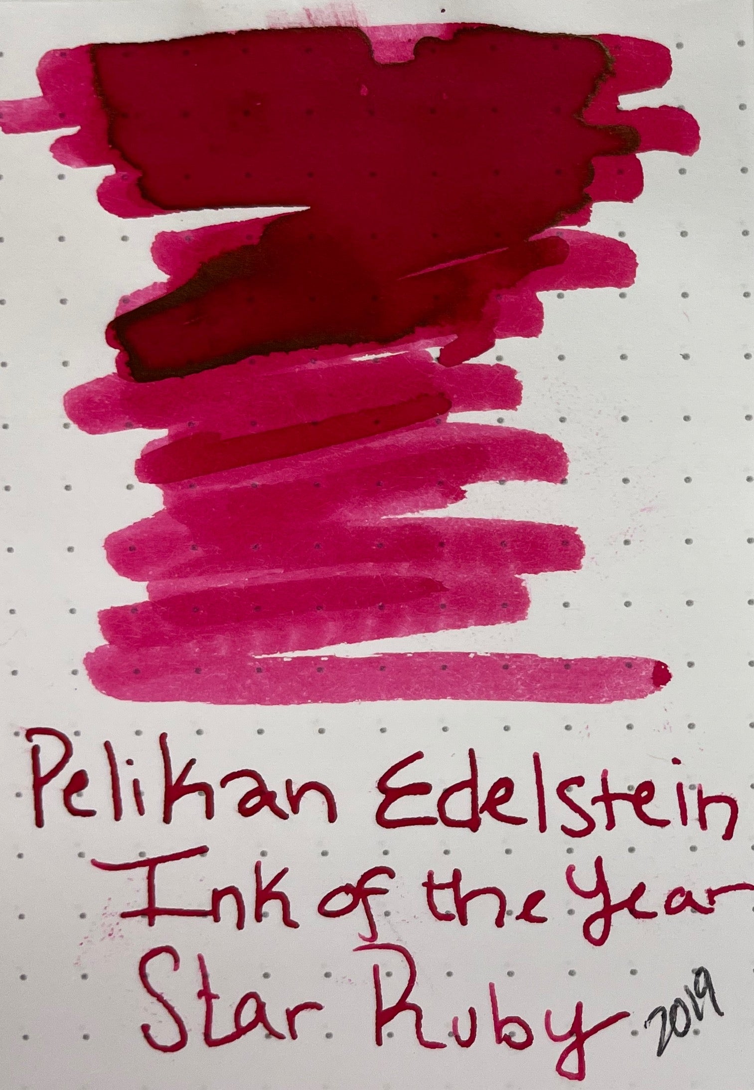 Pelikan Edelstein Ink Bottle - Star Ruby (Ink of the Year 2019) - 50ml-Pen Boutique Ltd