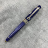 David Oscarson Alexander Fleming Rollerball Pen - Translucent Purple and White - Pen Boutique Ltd