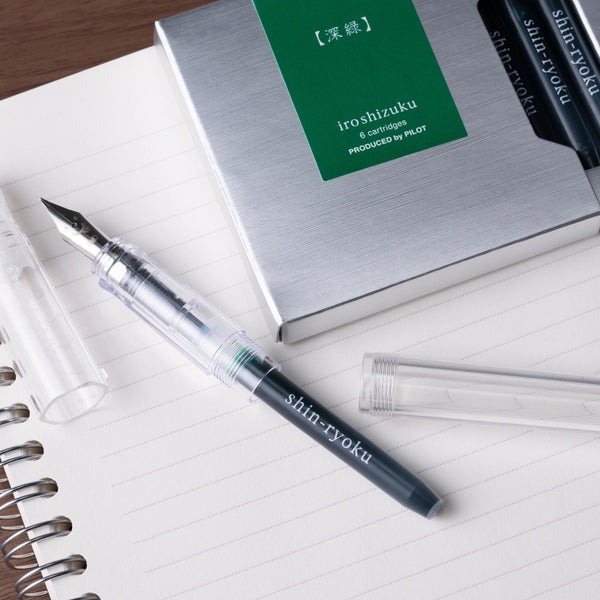 Pilot Iroshizuku Ink Cartridges - Shin-ryoku-Pen Boutique Ltd