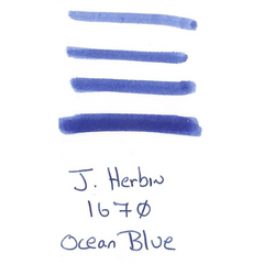J. Herbin 1670" 340th Anniversary Ocean Blue Collector's Edition Ink Bottle"-Pen Boutique Ltd