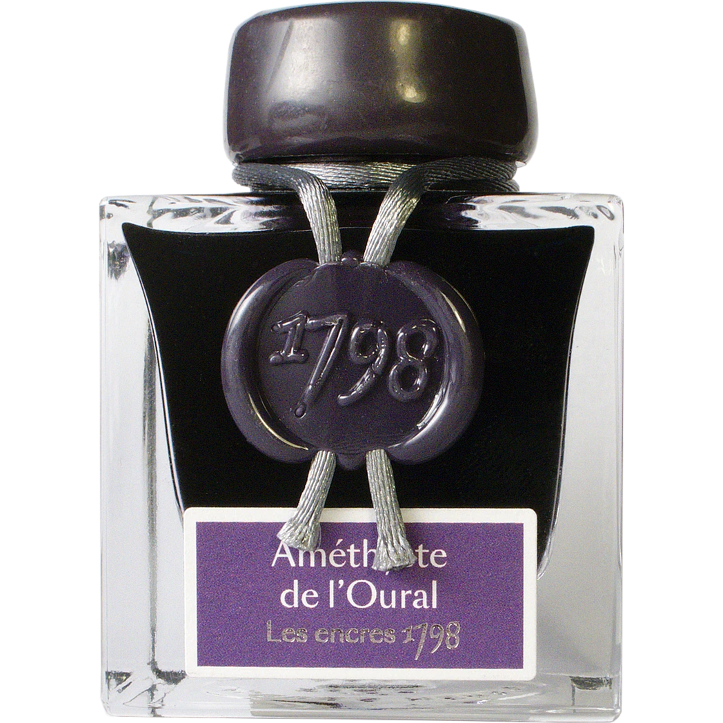 J. Herbin 1798 Amethyste De L’Oural (Ural Mountain Amethyst) Ink Bottle-Pen Boutique Ltd