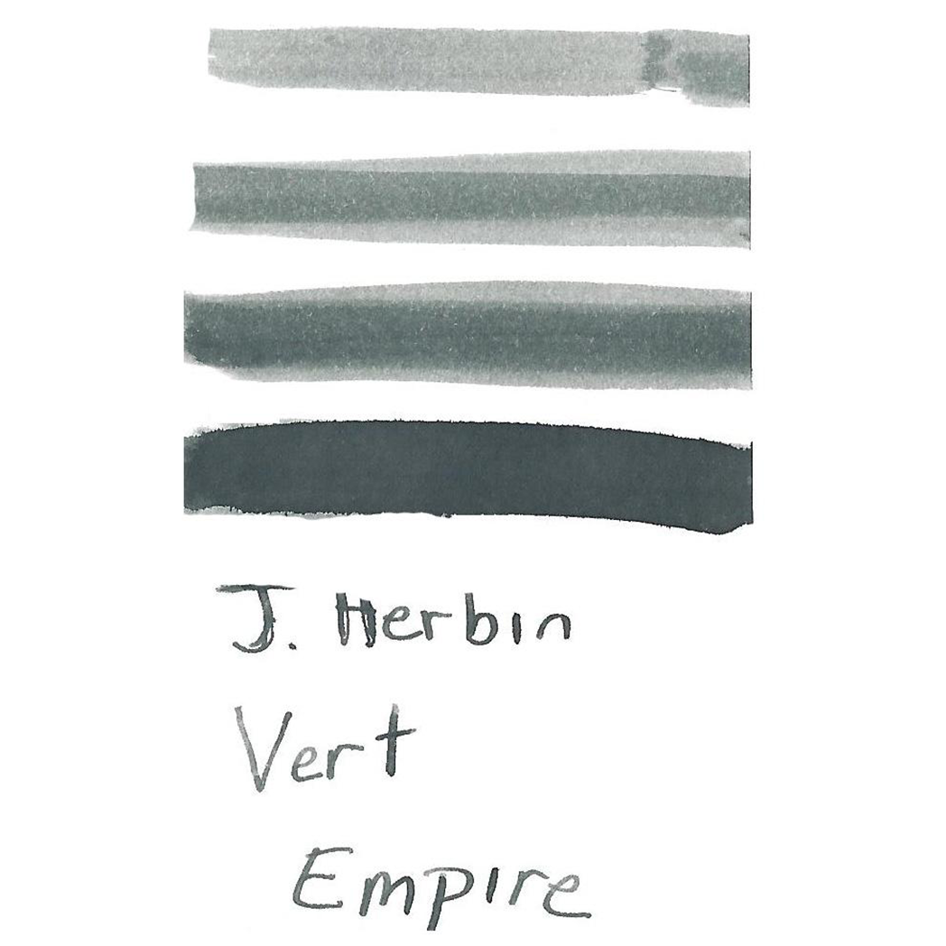 J. Herbin 30ml Fountain Pen Vert Empire Bottled Ink-Pen Boutique Ltd