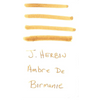 J. Herbin Fountain Pen Ambre De Birmanie Ink Cartridge-Pen Boutique Ltd