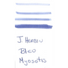 J. Herbin Fountain Pen Bleu Myosotis Ink Cartridge-Pen Boutique Ltd