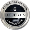 J. Herbin Fountain Pen Perle Noire Ink Cartridge-Pen Boutique Ltd