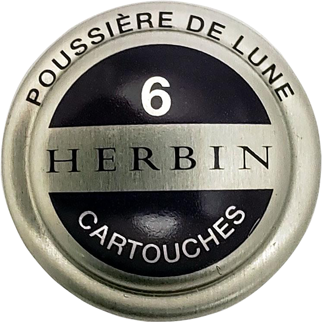 J. Herbin Fountain Pen Poussiere De Lune Ink Cartridge-Pen Boutique Ltd