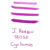 J. Herbin Fountain Pen Rose Cyclamen Ink Cartridge-Pen Boutique Ltd