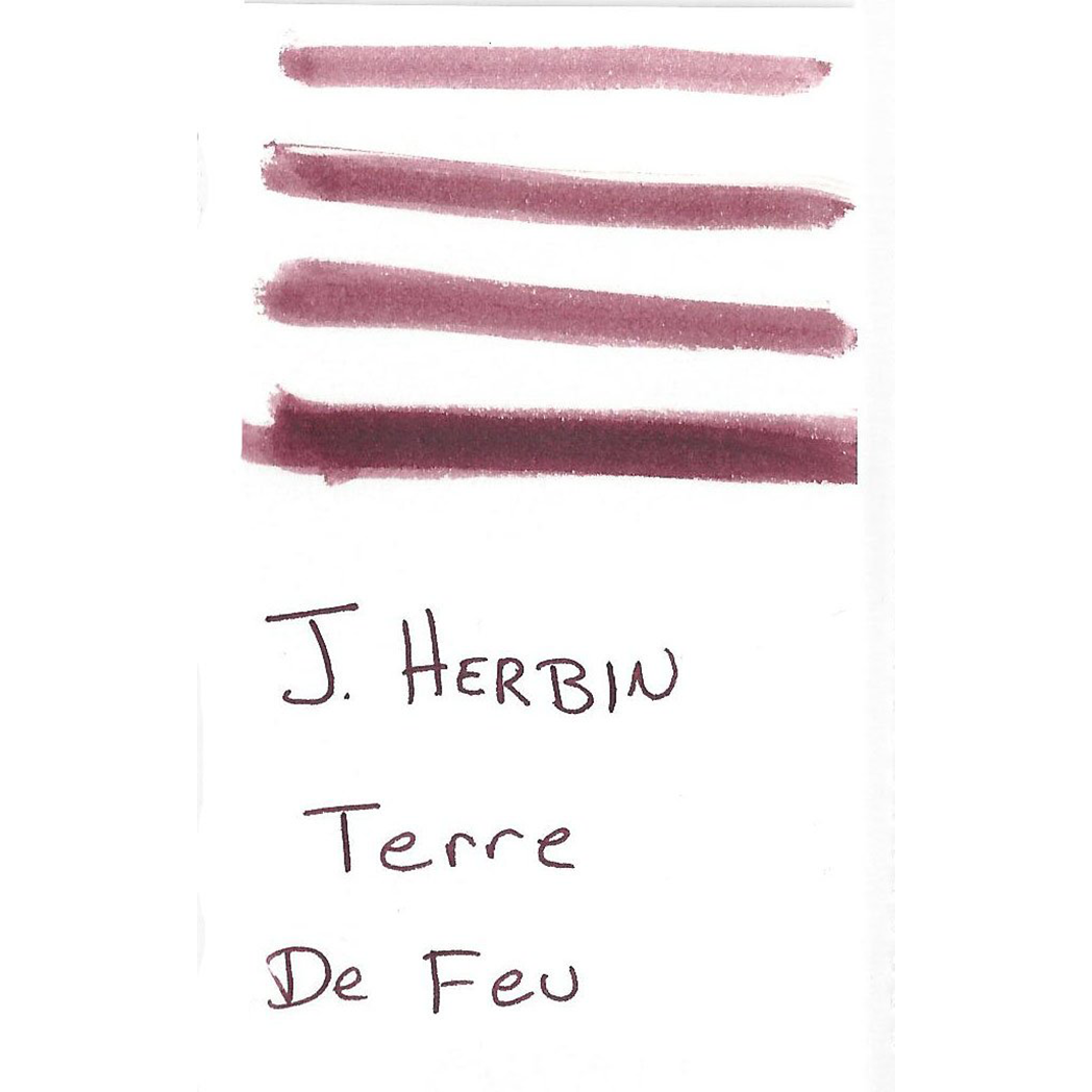 J. Herbin Fountain Pen Terre De Feu Ink Cartridge-Pen Boutique Ltd