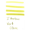 J. Herbin Fountain Pen Vert Olive Ink Cartridge-Pen Boutique Ltd