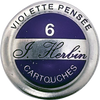 J. Herbin Fountain Pen Violette Pensee Ink Cartridge-Pen Boutique Ltd