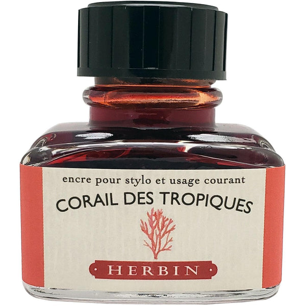 J. Herbin Ink Bottle - Corail Des Tropiques - 30ml