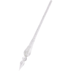J. Herbin Round Glass Pen - Spiral Body - Clear | Transparent-Pen Boutique Ltd