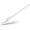 J. Herbin Round Glass Pen - Spiral Body - Clear | Transparent-Pen Boutique Ltd