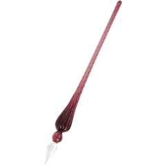J. Herbin Round Glass Pen - Spiral Body - Violet | Violet-Pen Boutique Ltd