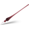 J. Herbin Round Glass Pen - Spiral Body - Violet | Violet-Pen Boutique Ltd