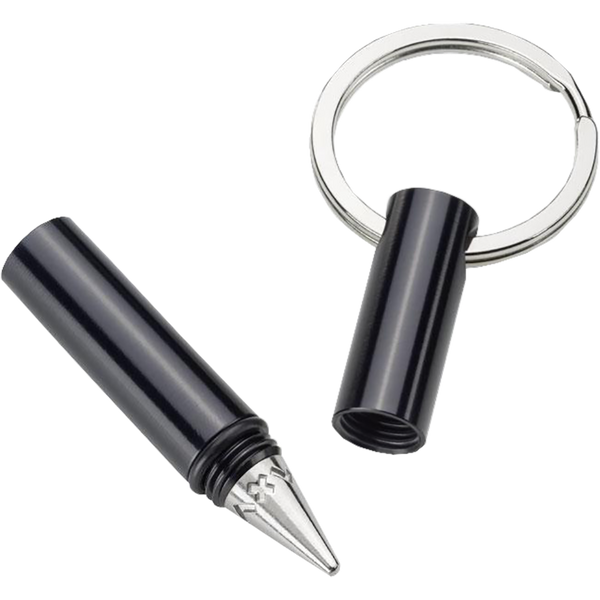 Jac Zagoory Beta Inkless Key Ring Pen Aluminium - Black-Pen Boutique Ltd