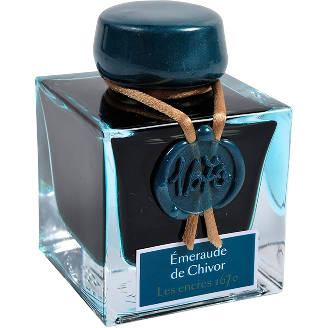 J. Herbin 1670 Anniversary Ink - Emeraude de Chivor-Pen Boutique Ltd