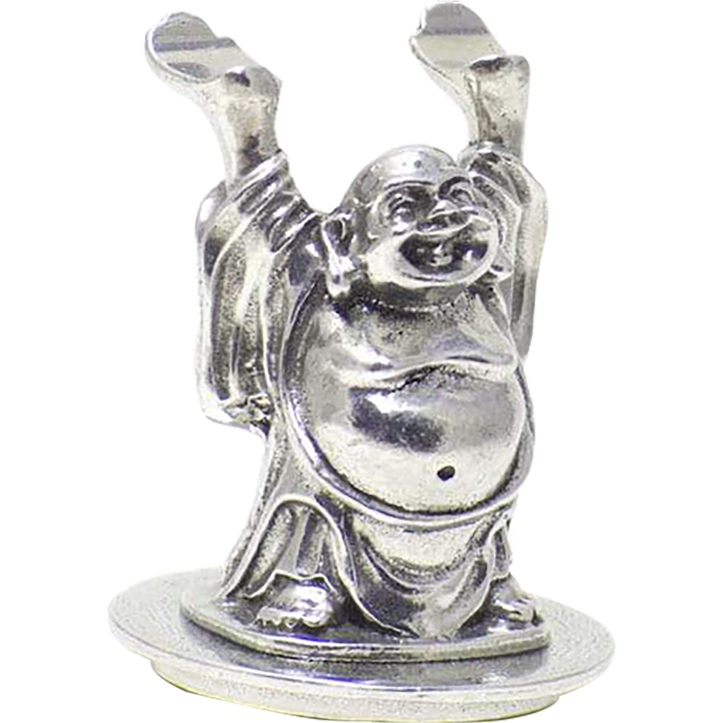 Jac Zagoory Mini Happy Buddha Pen Holder-Pen Boutique Ltd