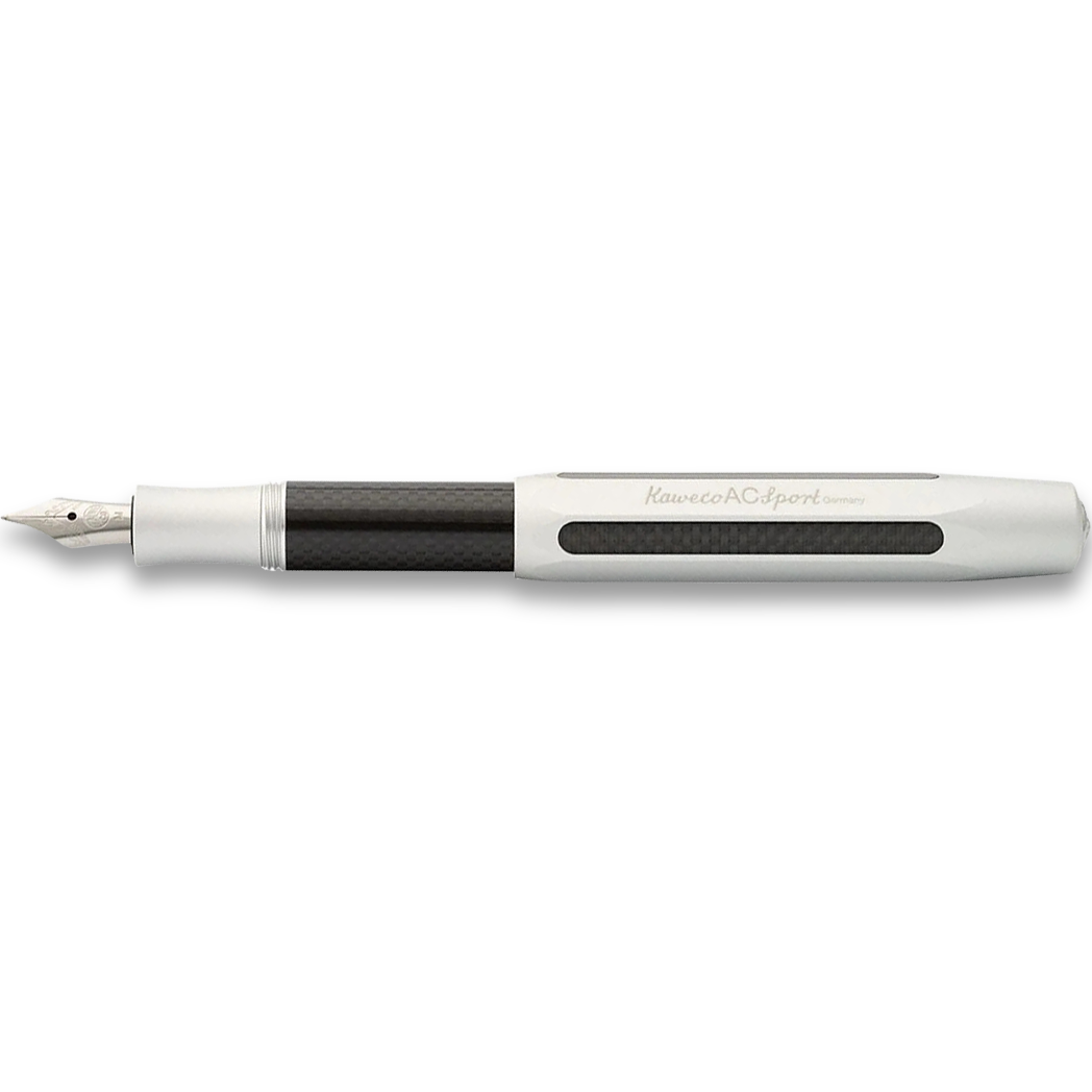 Kaweco AC Sport Fountain Pen - Silver-Pen Boutique Ltd