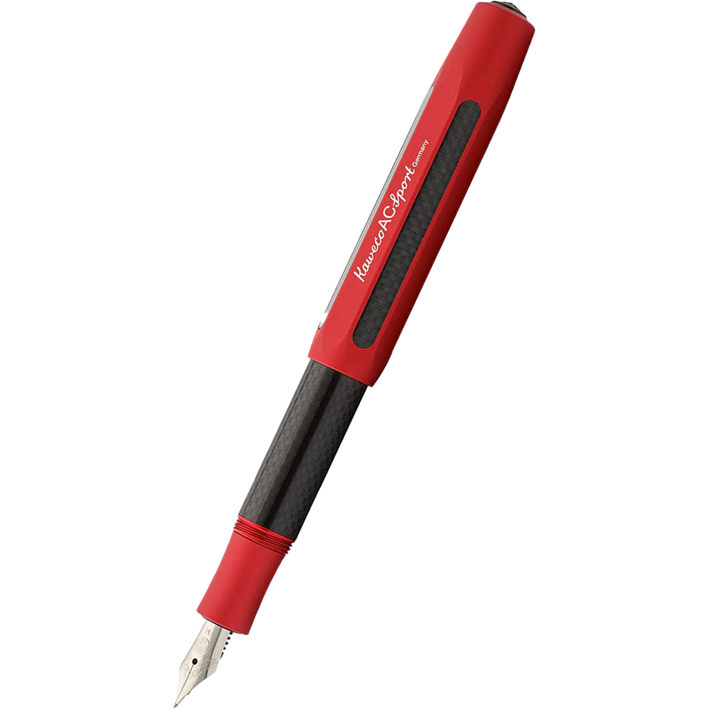 Kaweco AC Sport Fountain Pen - Red-Pen Boutique Ltd