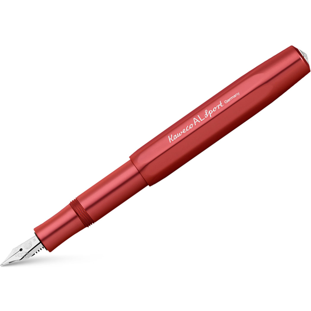 Kaweco AL Sport Fountain Pen - Deep Red-Pen Boutique Ltd