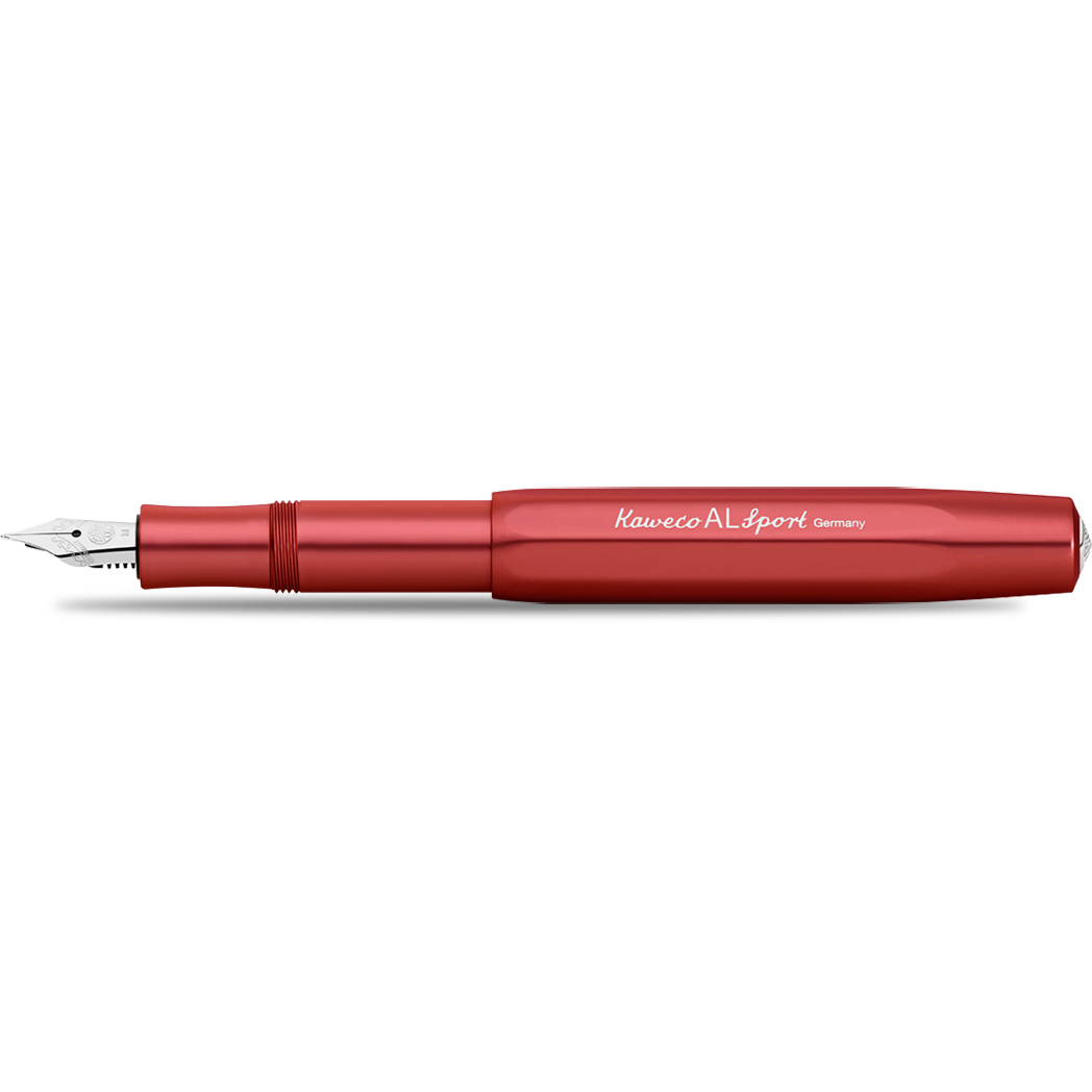 Kaweco AL Sport Fountain Pen - Deep Red-Pen Boutique Ltd