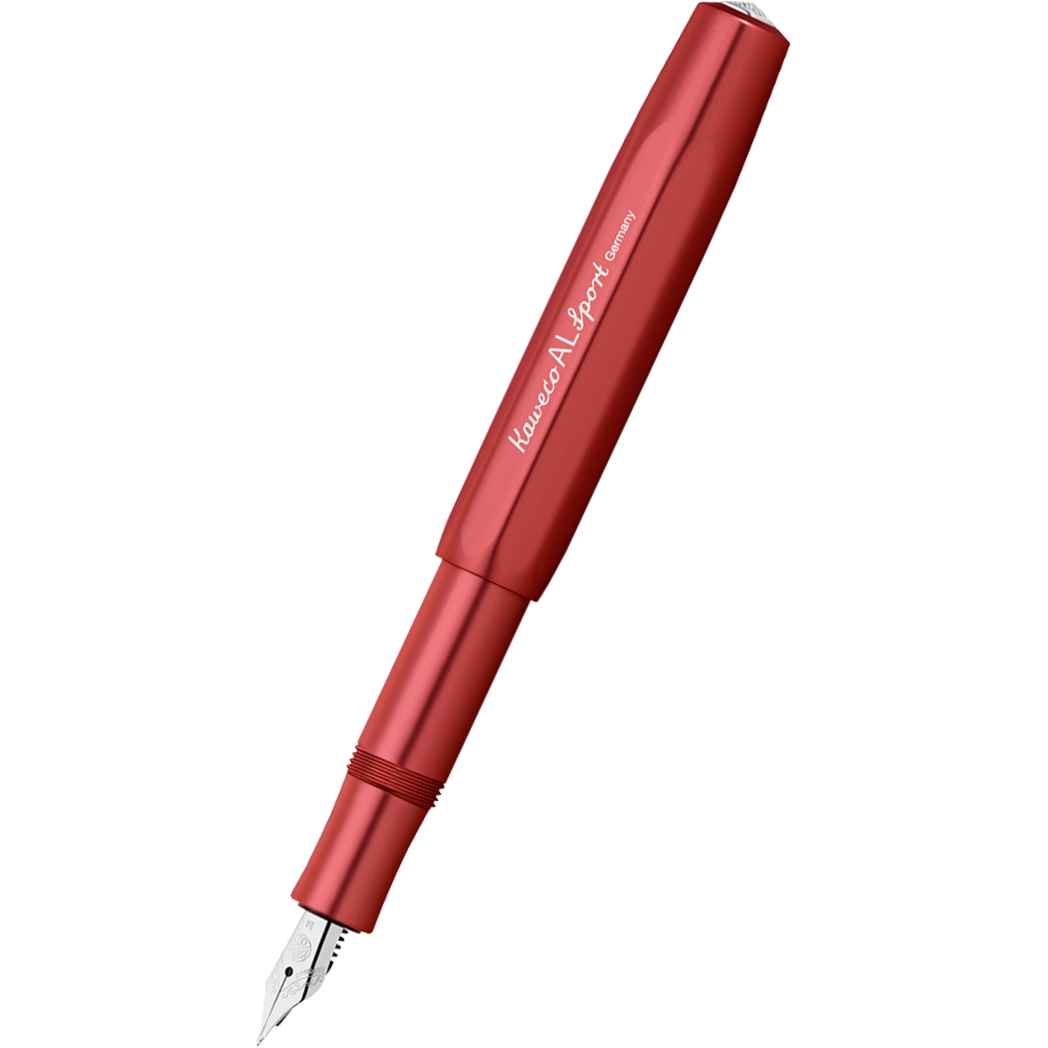 Kaweco AL Sport Fountain Pen - Deep Red-Pen Boutique Ltd