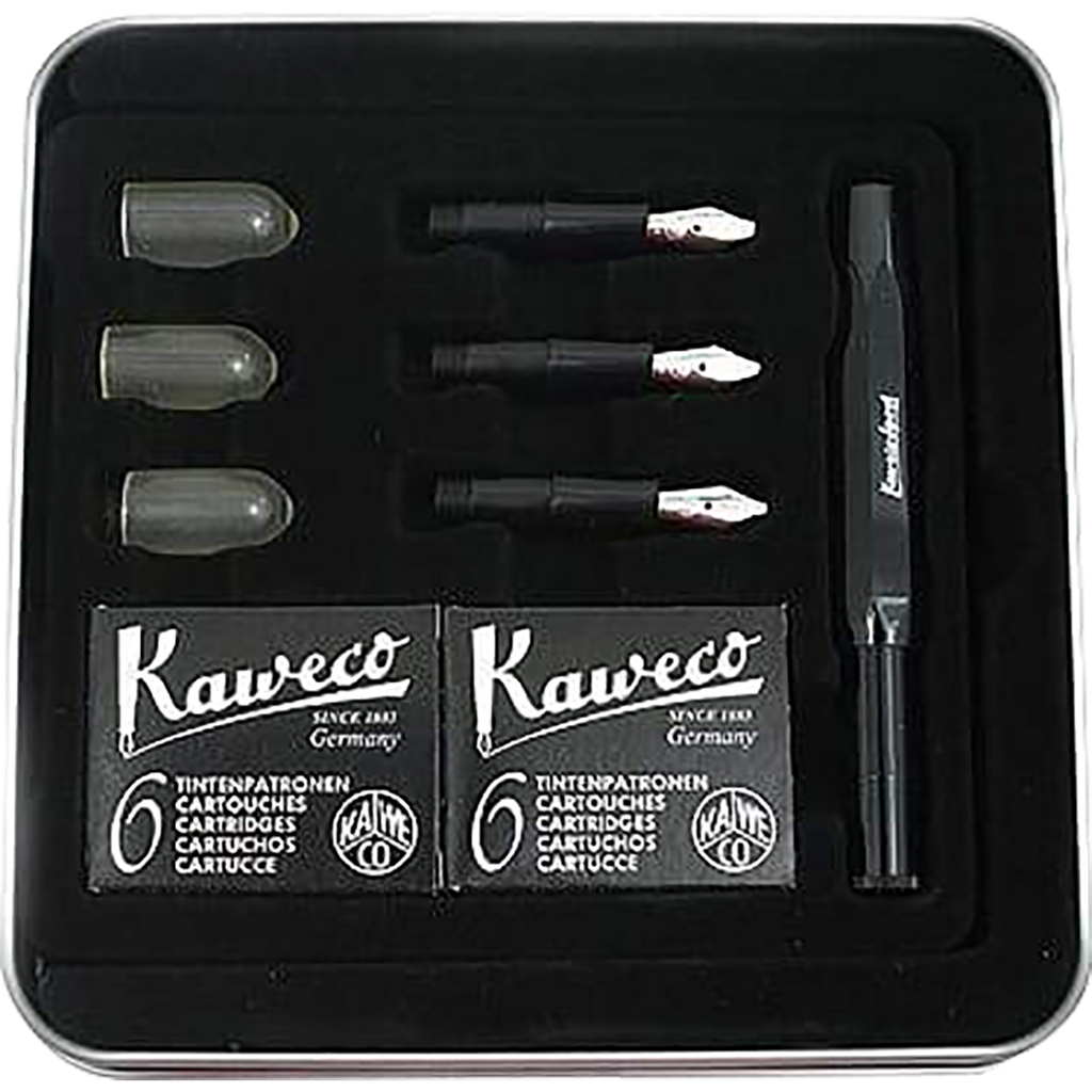 Kaweco Calligraphy Set - Black-Pen Boutique Ltd