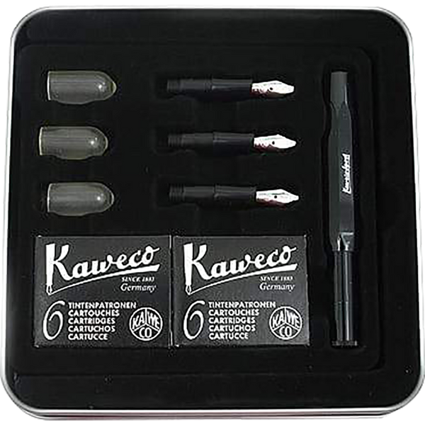 Kaweco Calligraphy Set - Black-Pen Boutique Ltd