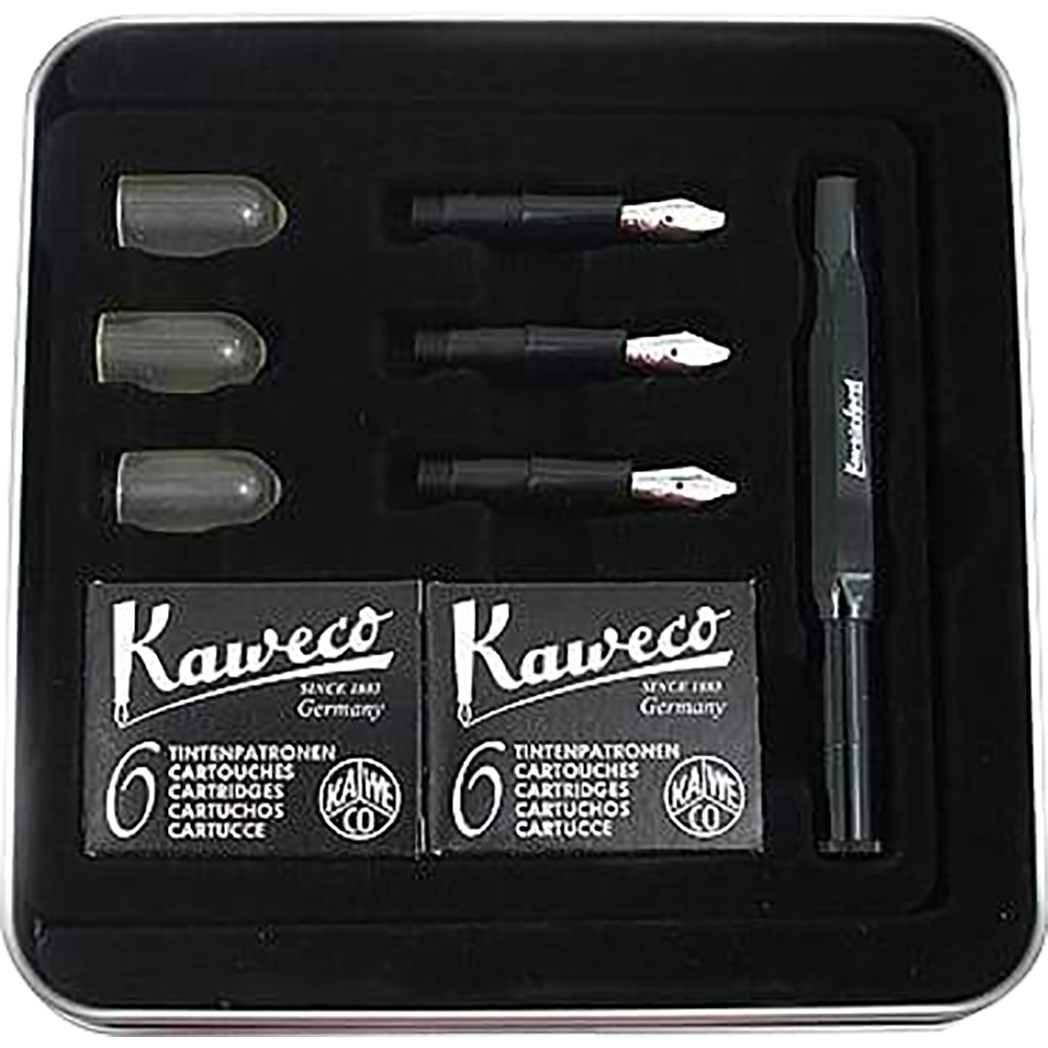 Kaweco Calligraphy Set - Black-Pen Boutique Ltd