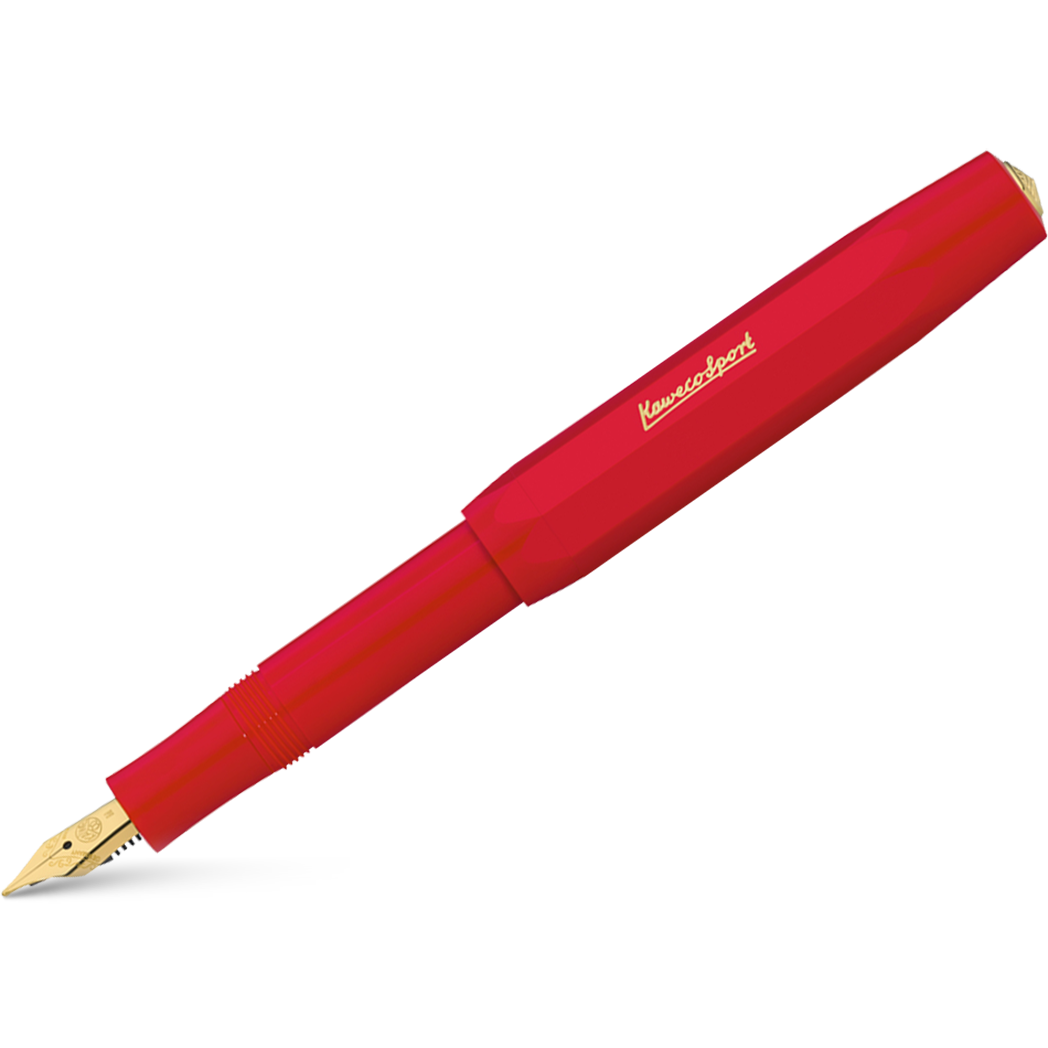 Kaweco Classic Sport Fountain Pen - Red-Pen Boutique Ltd