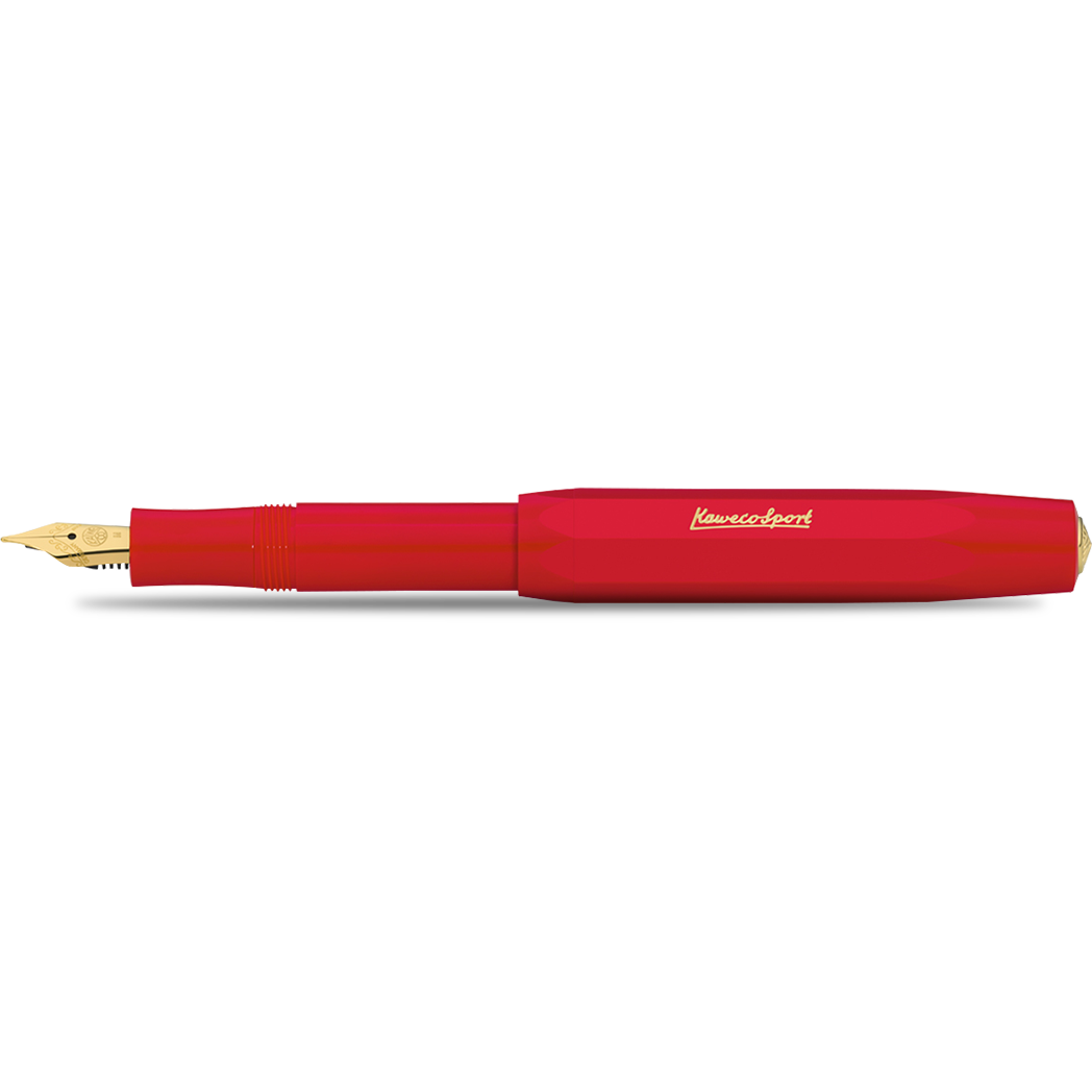 Kaweco Classic Sport Fountain Pen - Red-Pen Boutique Ltd