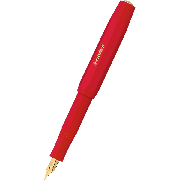 Kaweco Classic Sport Fountain Pen - Red-Pen Boutique Ltd