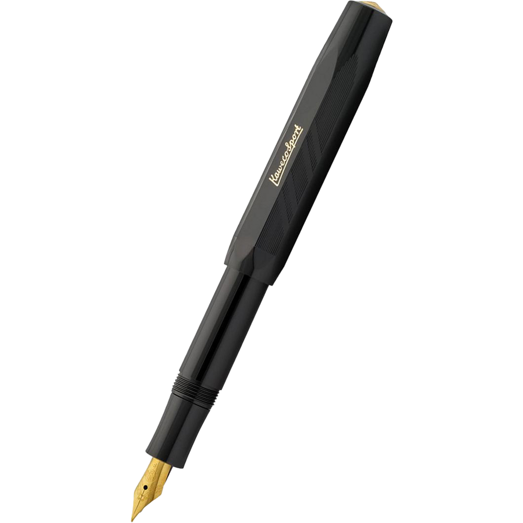 Kaweco Classic Sport Guilloch Fountain Pen - 1935 Black-Pen Boutique Ltd