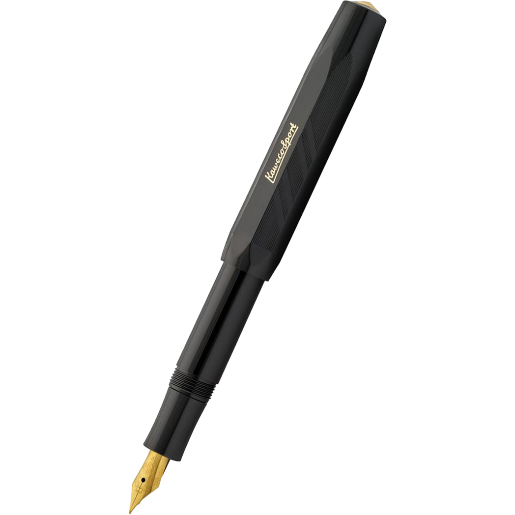 Kaweco Classic Sport Guilloch Fountain Pen - 1935 Black-Pen Boutique Ltd