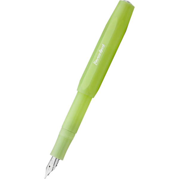 Kaweco Frosted Sport Fountain Pen - Fine Lime-Pen Boutique Ltd