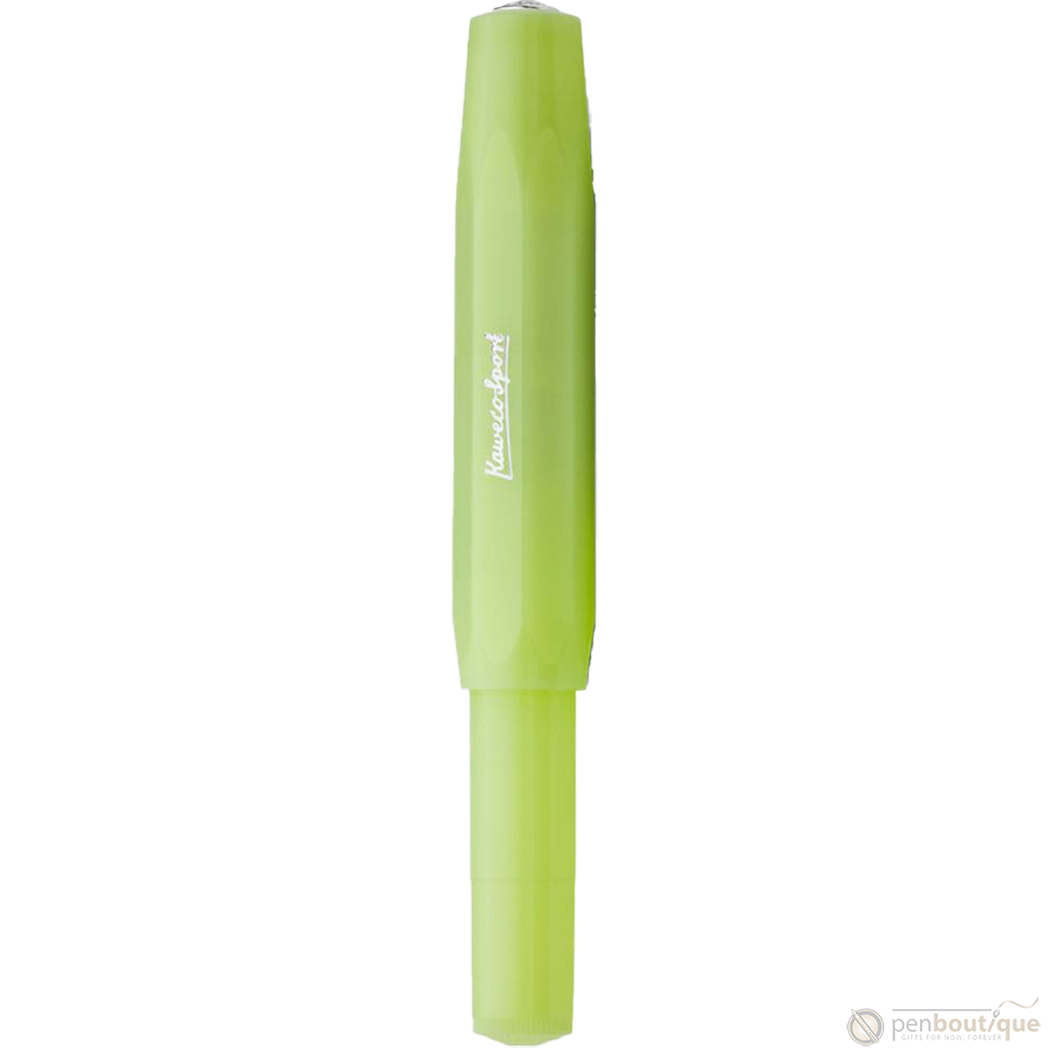 Kaweco Frosted Sport Fountain Pen - Fine Lime-Pen Boutique Ltd