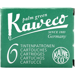 Kaweco Ink Cartridges - 6 pieces - Palm Green-Pen Boutique Ltd
