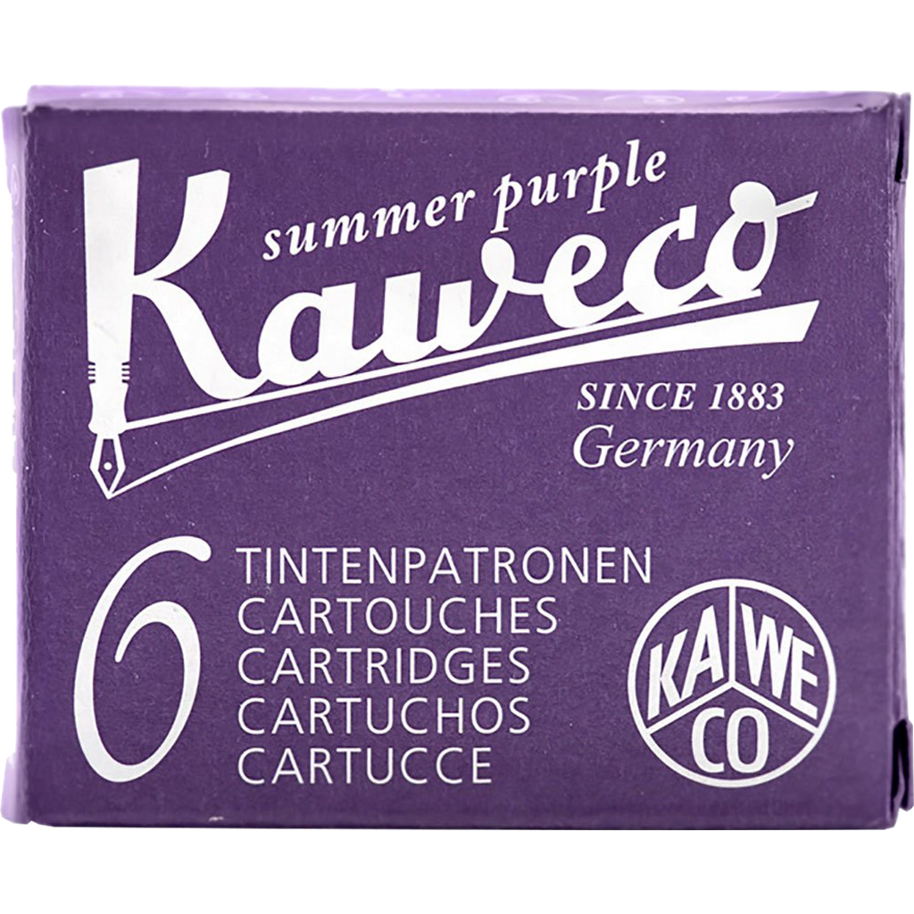 Kaweco Ink Cartridges - 6 pieces - Summer Purple-Pen Boutique Ltd