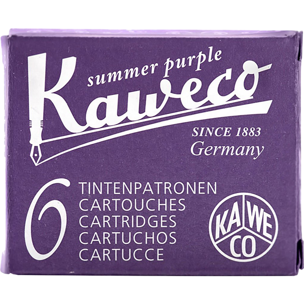 Kaweco Ink Cartridges - 6 pieces - Summer Purple-Pen Boutique Ltd