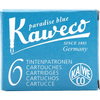 Kaweco Ink Cartridges - 6 pieces - Turquoise-Pen Boutique Ltd