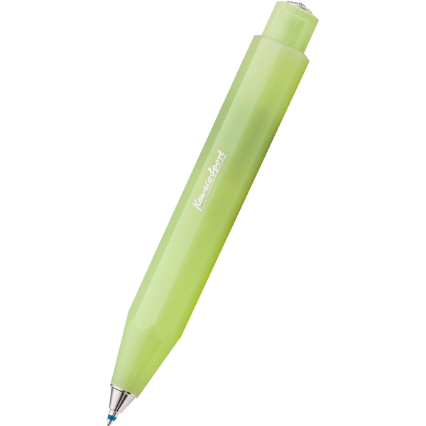 Kaweco Frosted Sport Ballpoint Pen - Fine Lime-Pen Boutique Ltd